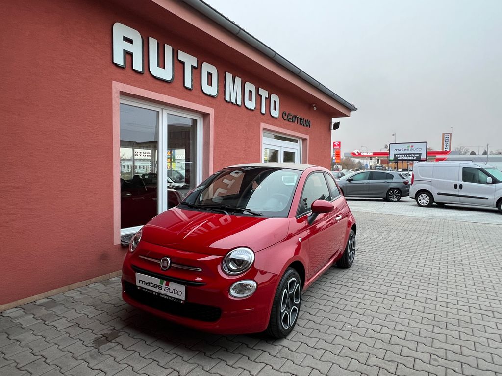 Fiat 500C 1.0 Mild-Hybrid Club 52kW (ODPOČET DPH)